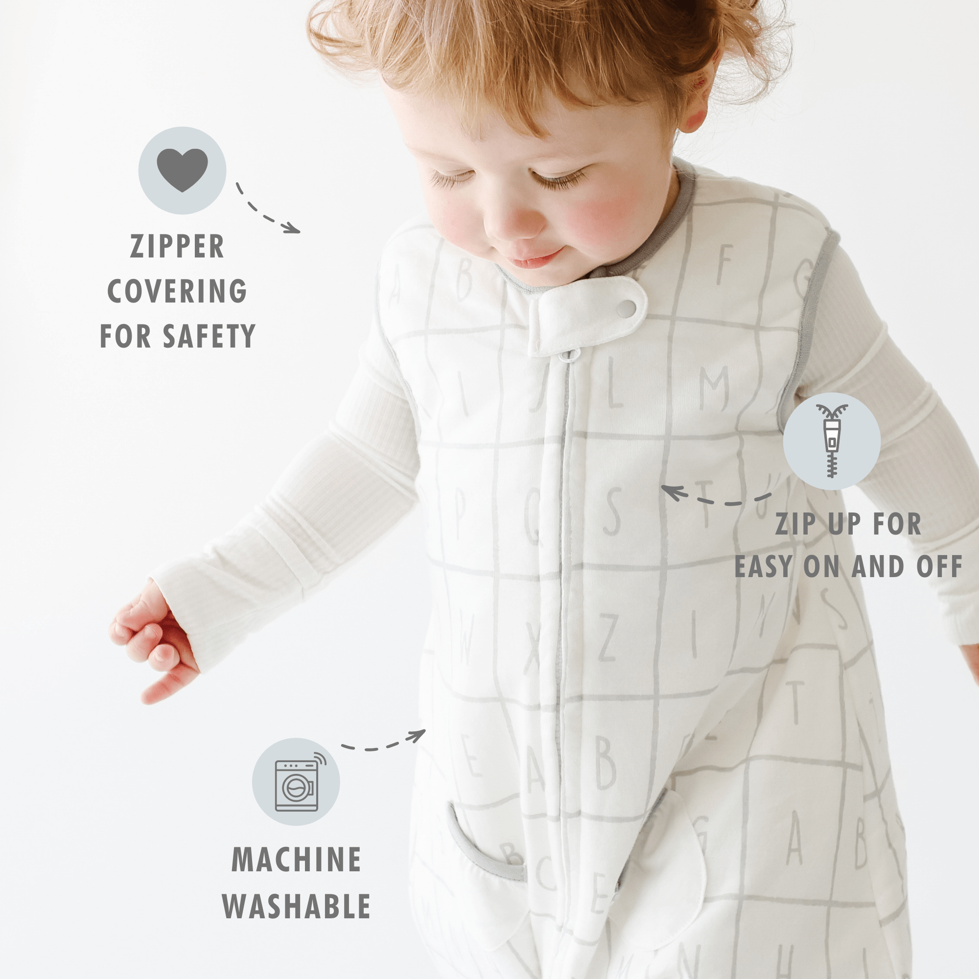  Tealbee Dreamsuit: Toddler Sleep Sack with Feet 2T 3T