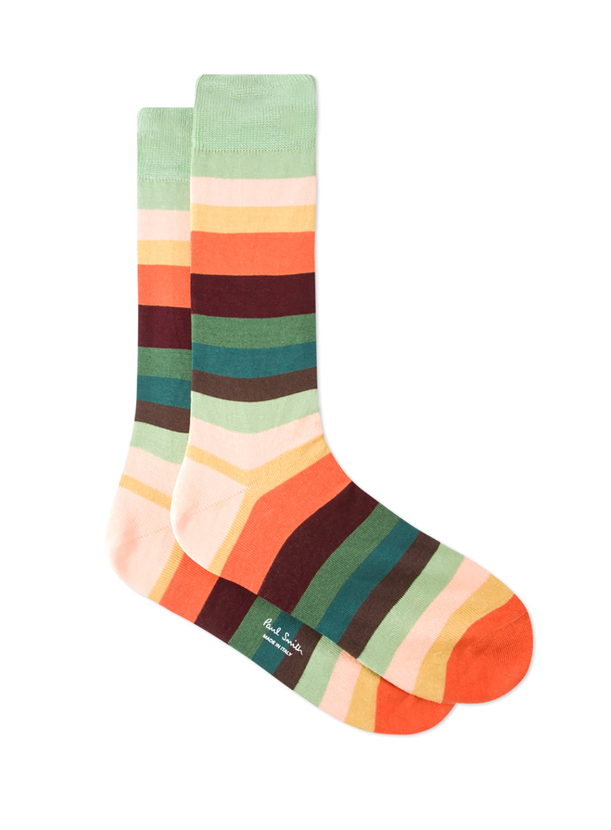 PAUL SMITH 'Artist Stripe' Socks - Solespun