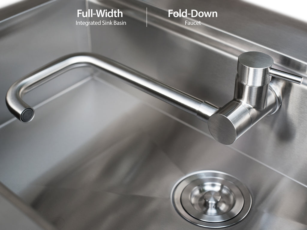 Outdoor Kitchen Aluminum Sink Cabinet Newage Products