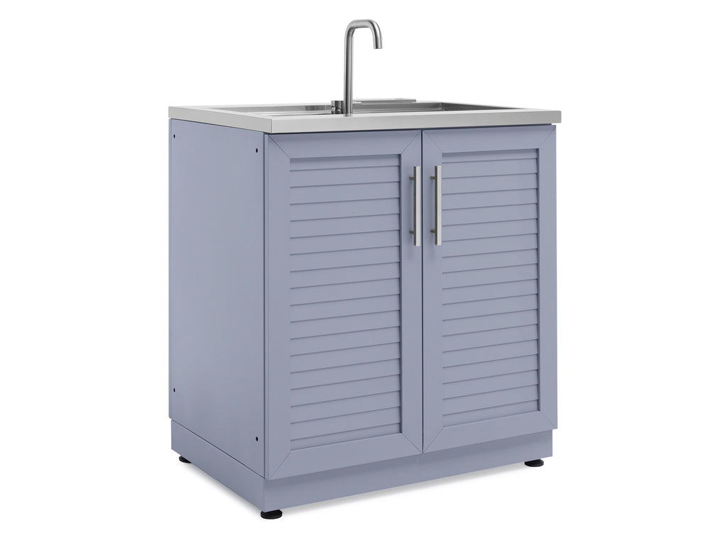 Outdoor Kitchen Aluminum Sink Cabinet Newage Products