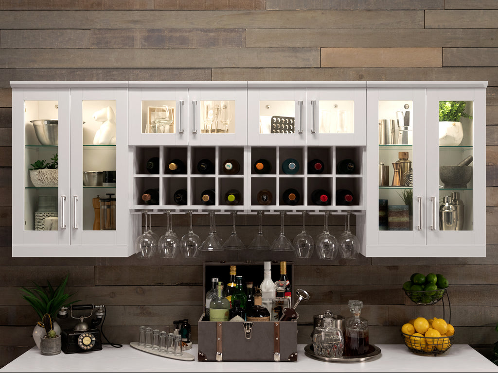 kitchen wall wine cabinet