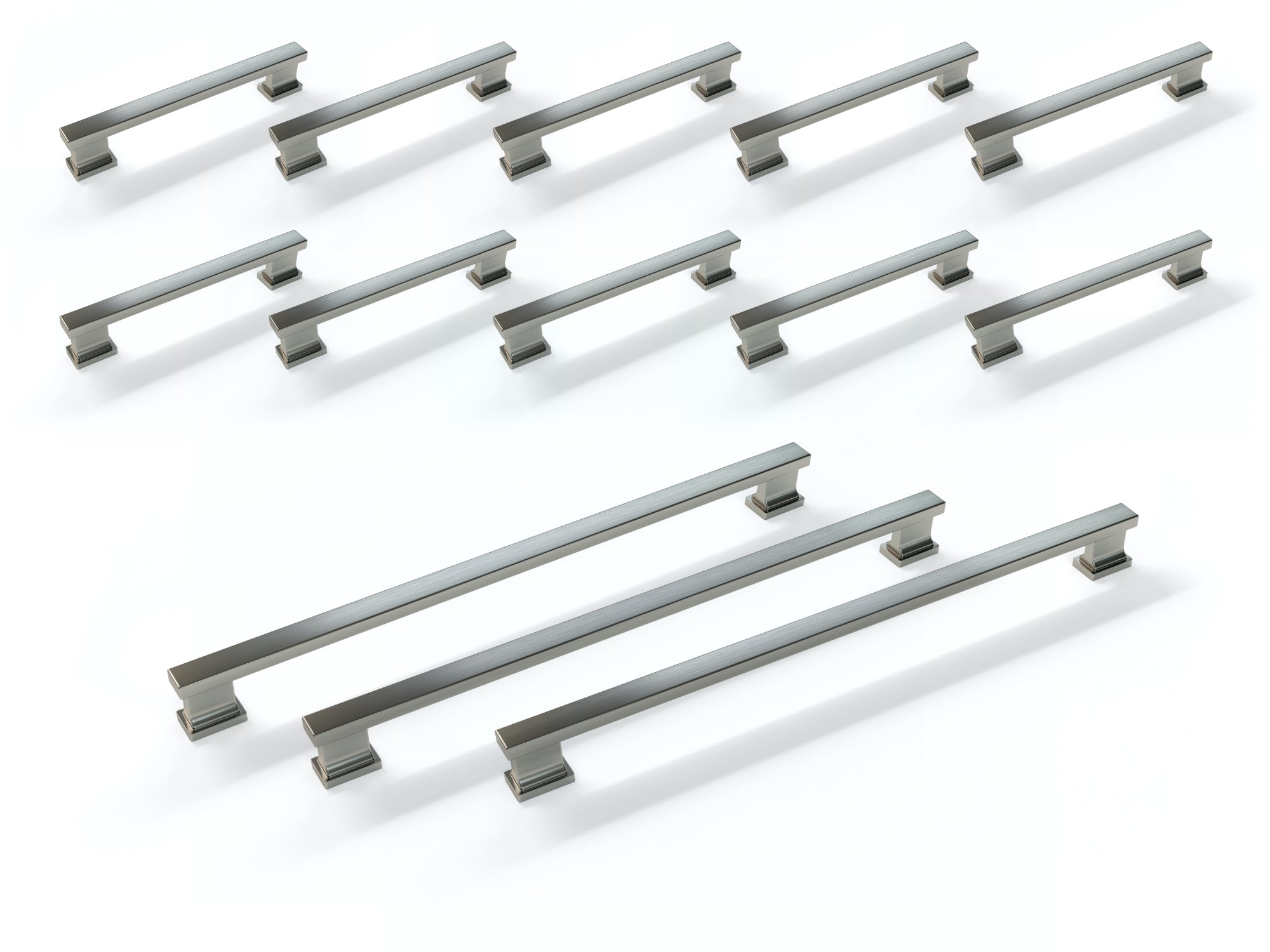 Contemporary Style Handle Pack (10 x Small Handle, 3 x Large Handle)
