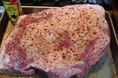 Barbecued Pork Butt with South Carolina BBQ Rub