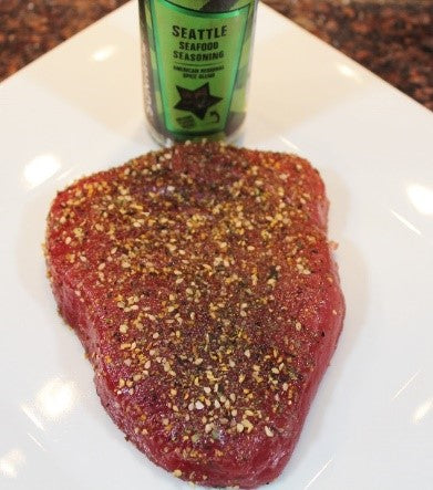 Ahi Tuna with Seattle Seafood Seasoning