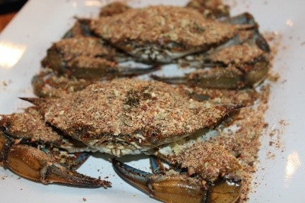 Raw Blue Crabs with Maryland Seafood Seasoning
