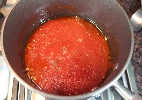 Simmering the Red Sauce