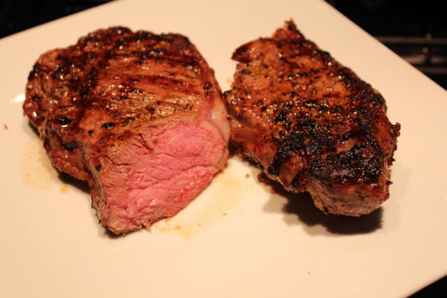 Grilled New York Steak, medium