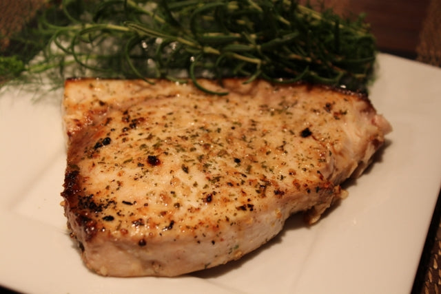 Roast Swordfish with Lemon Garlic Dill Seasoning