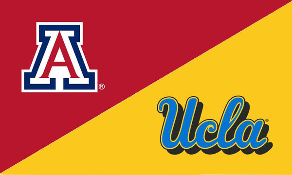 Arizona & UCLA House Divided Flag