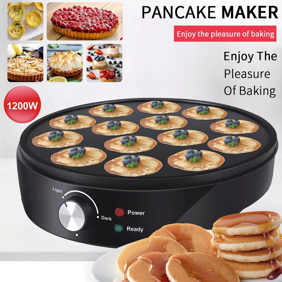 idrop 20CM Non-stick Electric Crepe & Pancake Maker Kitchen Cooking Pa