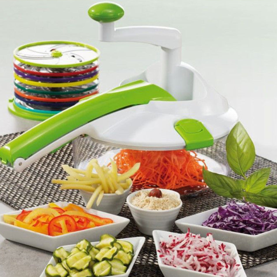 Salad Chef Genius/genius Salad Chef/vegetable Slicer/fruit Chopper