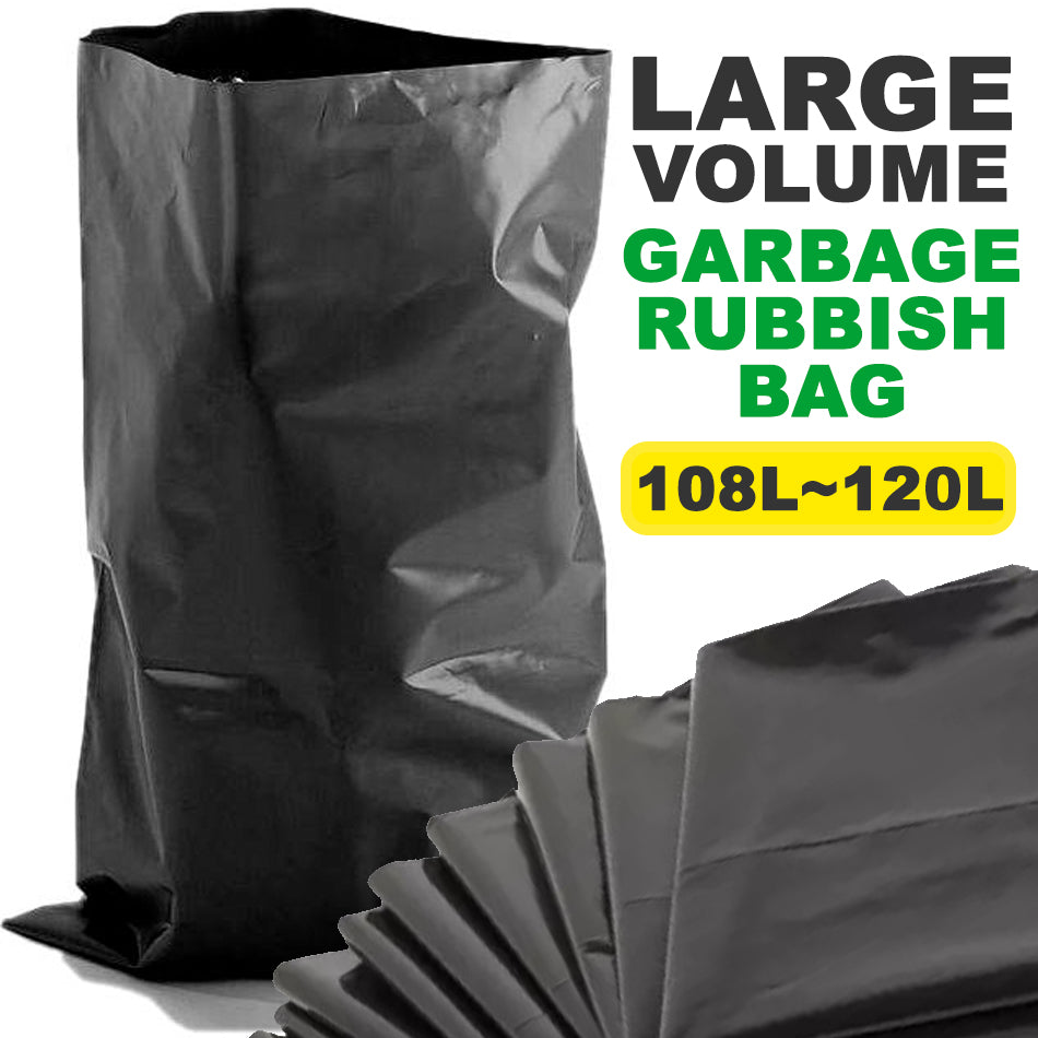 HEAVY DUTY Thick HDPE Garbage Bags Rubbish Trash Bag Bin Bag Beg Sampah (S,  M, L, XL Size) 垃圾袋