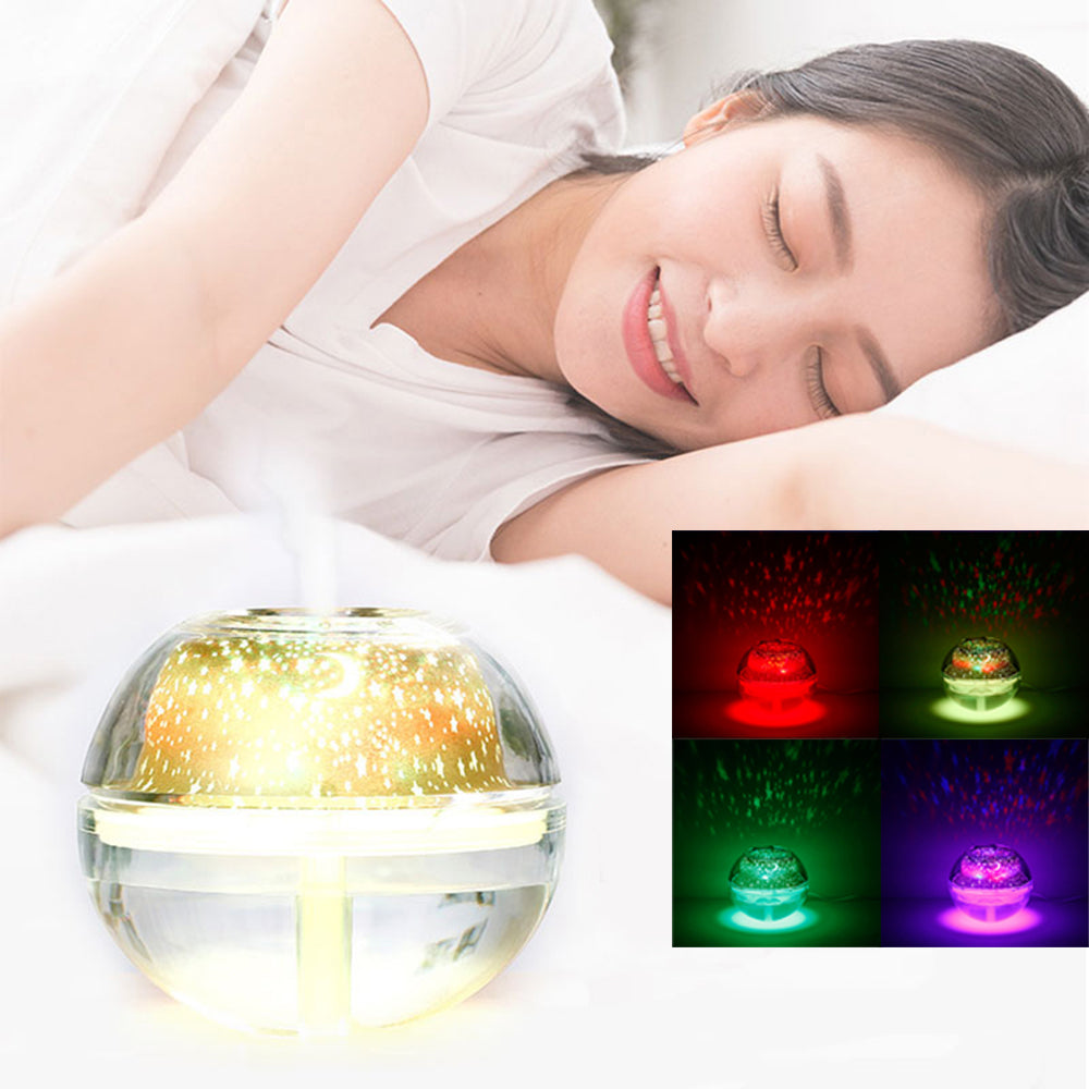 Image result for crystal night light projection humidifier