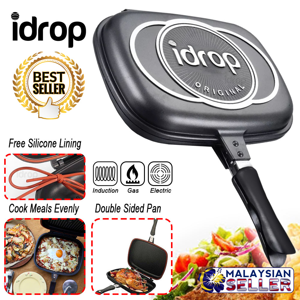 double sided frying pan