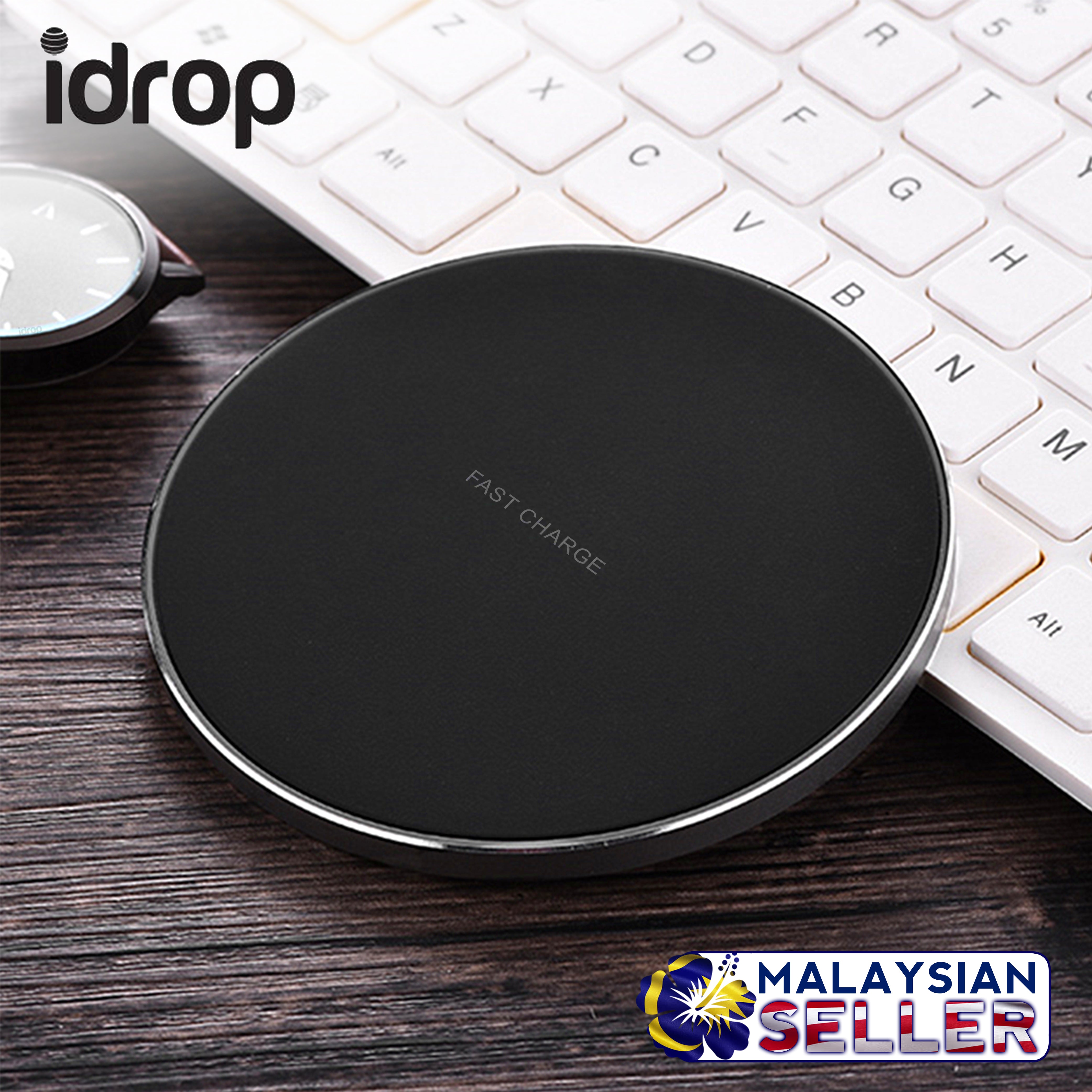 idrop GY-68 Thin Wireless Charger Charge Base Ultra Thin Round Shape