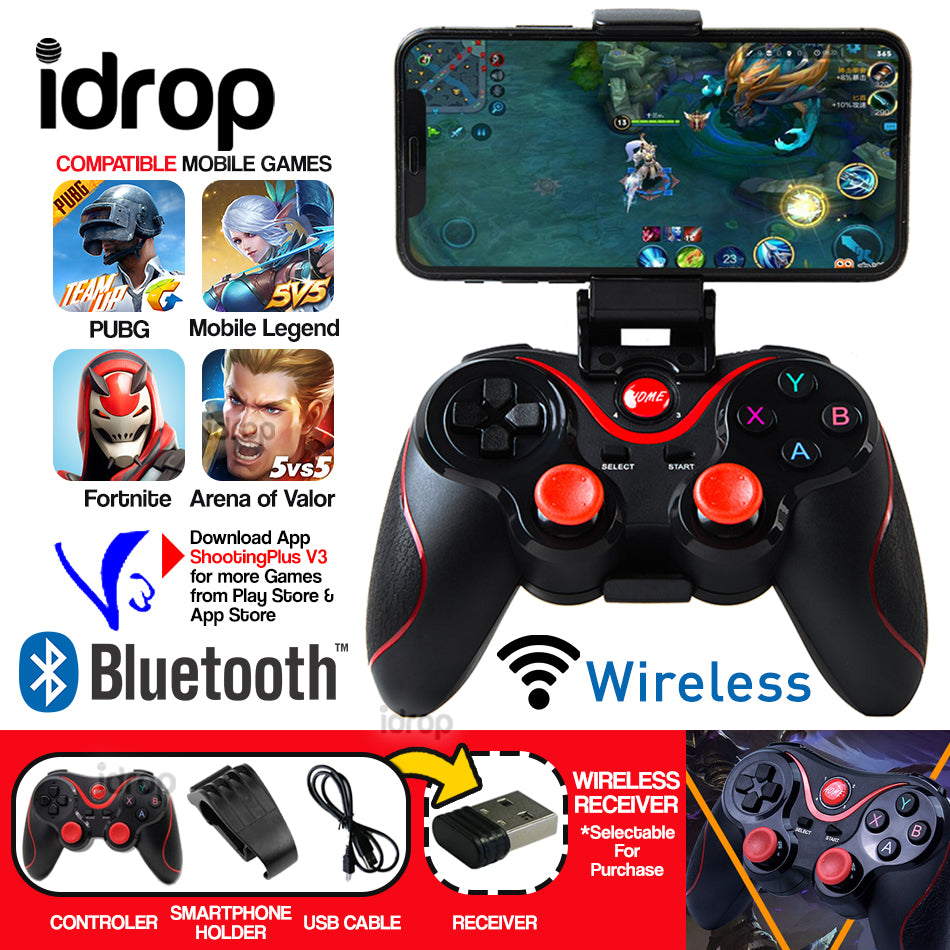 Idrop C8s Wireless Bluetooth Gamepad Game Controller For Ios Android S Idrop