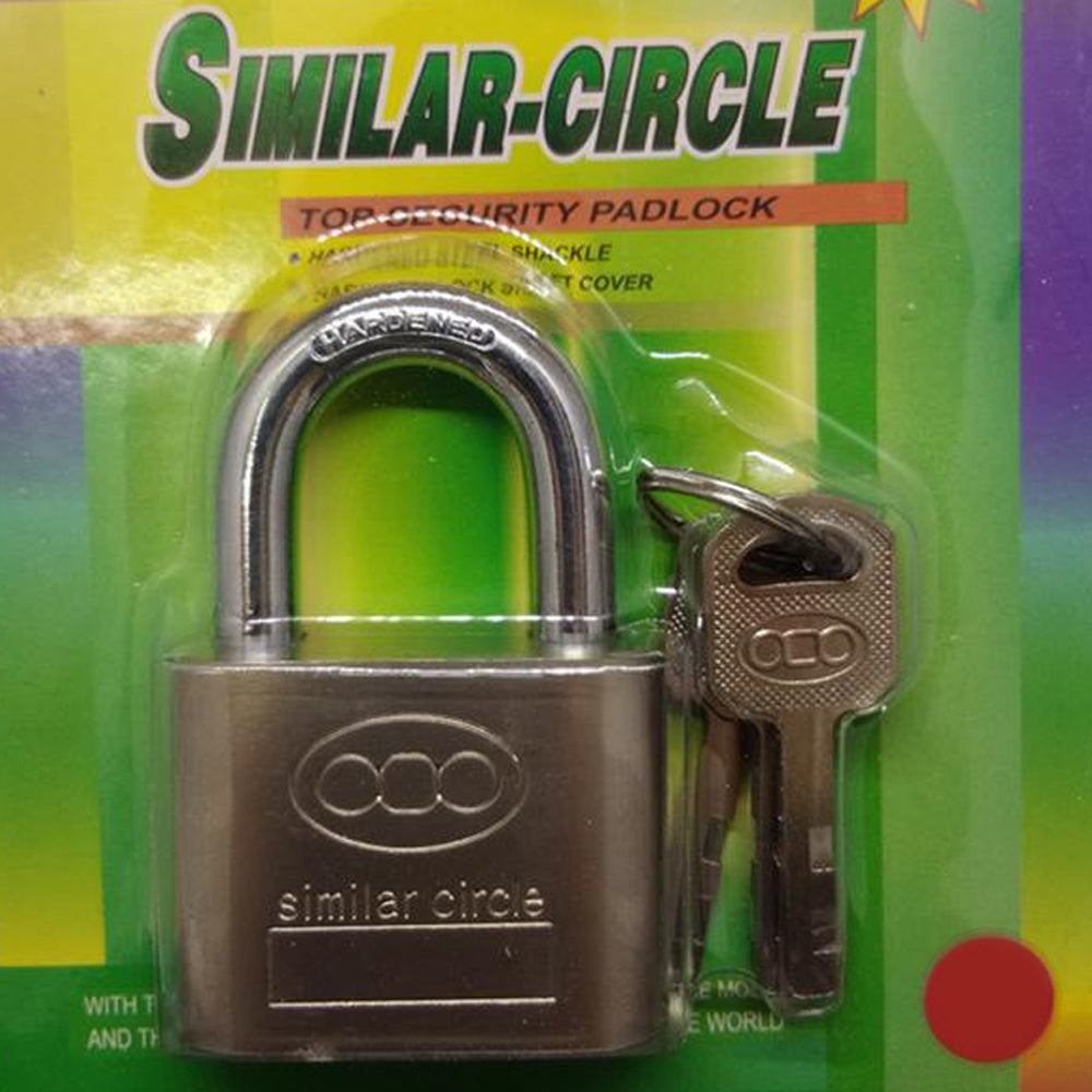 lock pad with circle around it