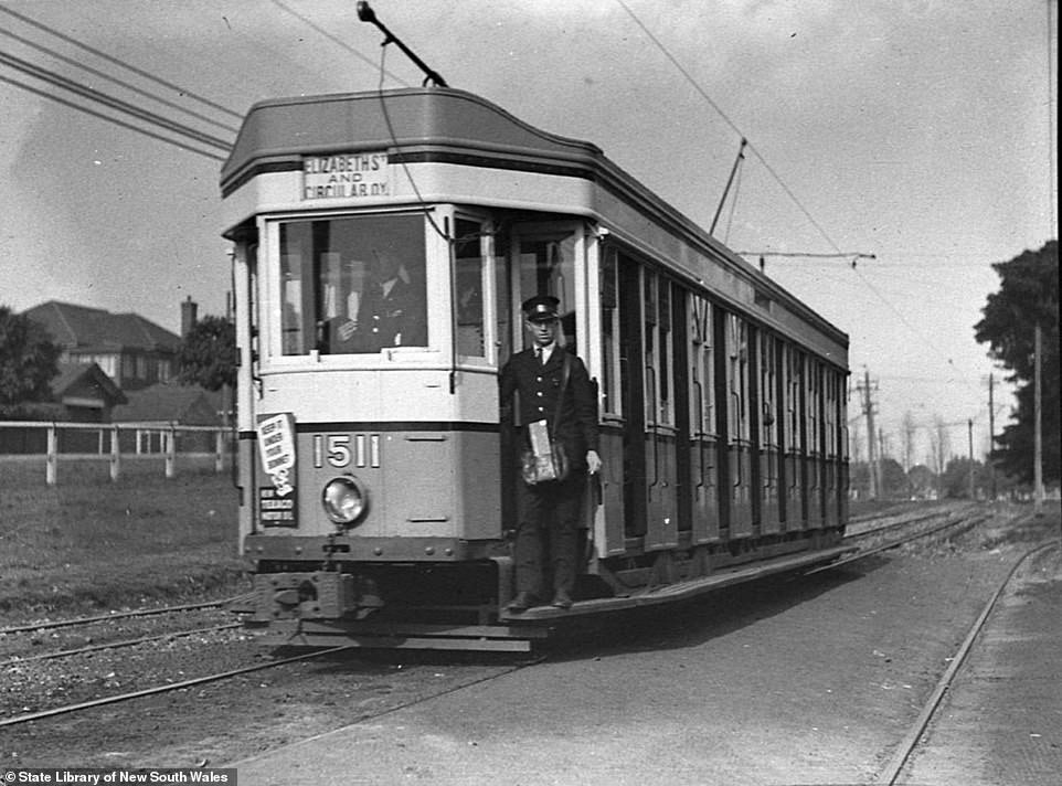 First Tram in Bondi 1884