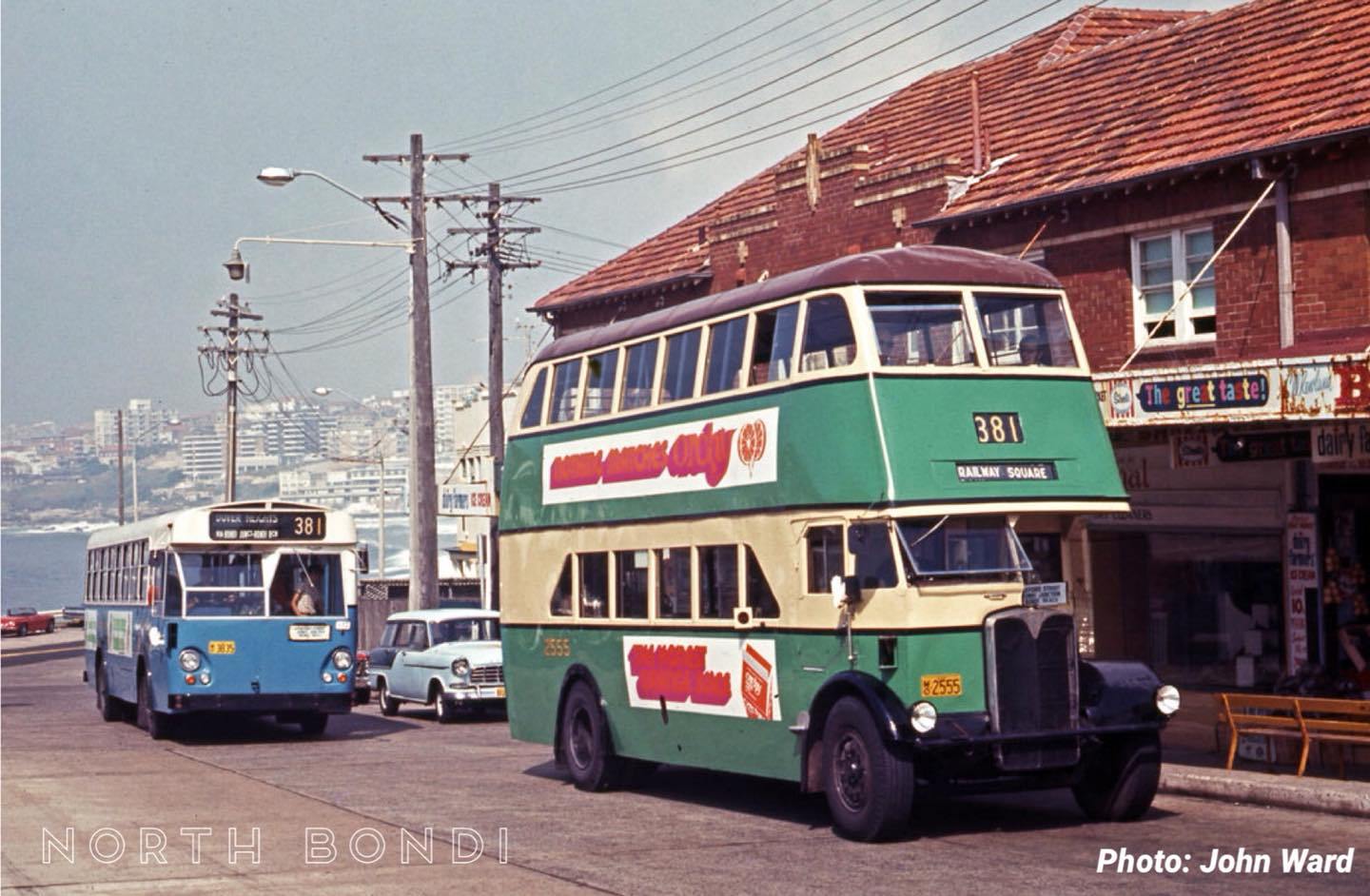 North Bondi buses, 1971