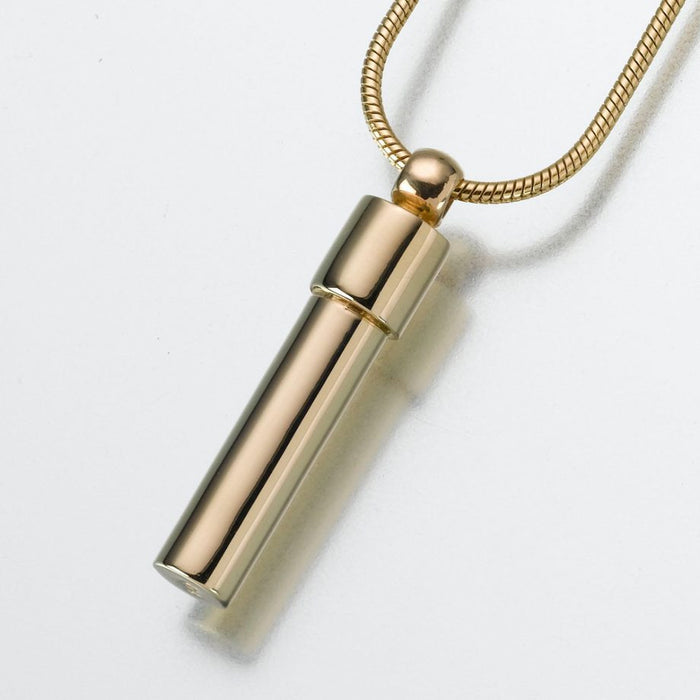 Cylinder Pendant Cremation Jewelry — Afterlife Essentials