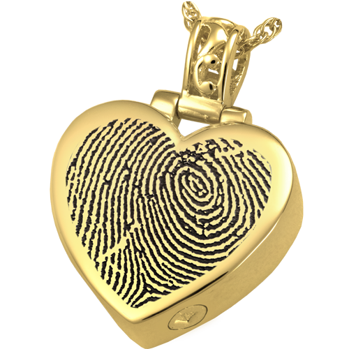 fingerprint memorial jewelry