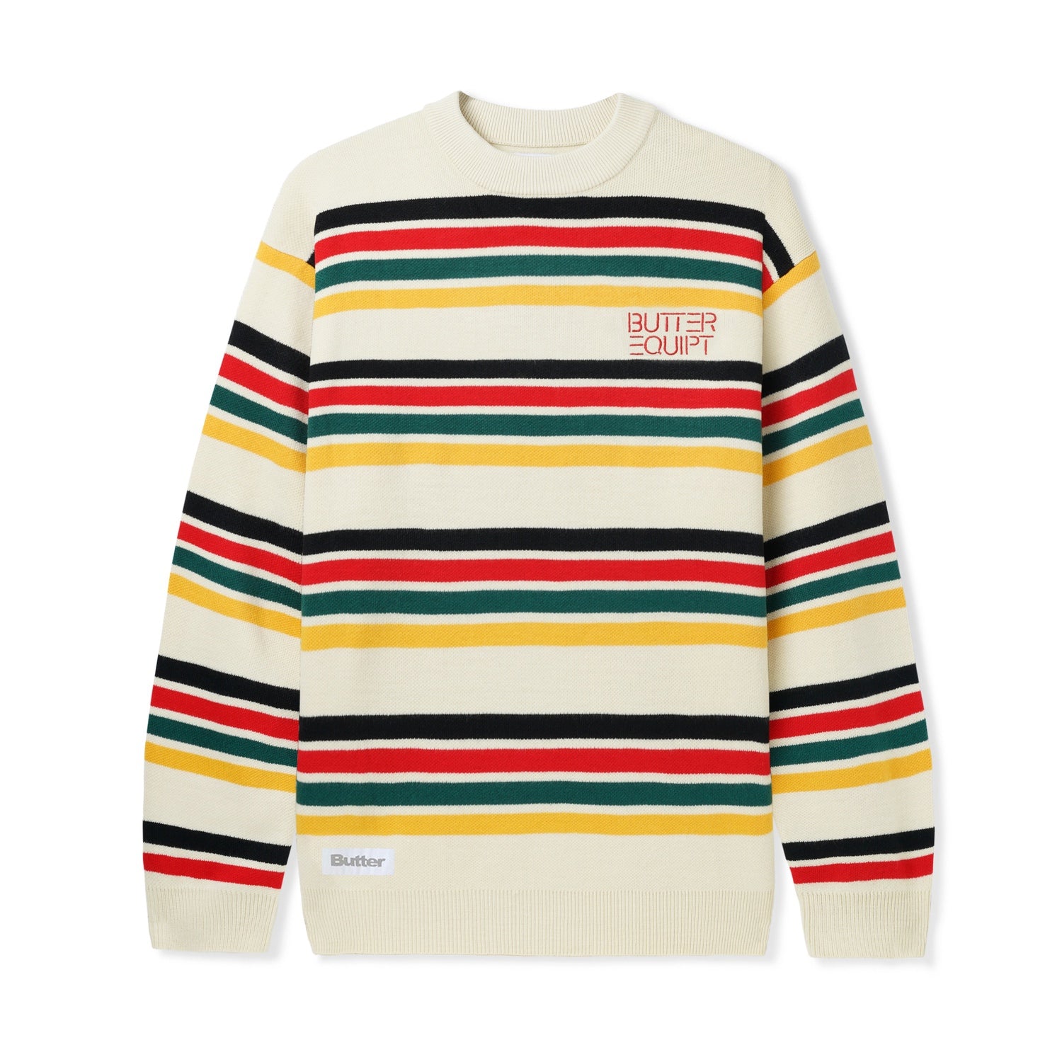 Stripe Knitted Sweater – Butter Goods