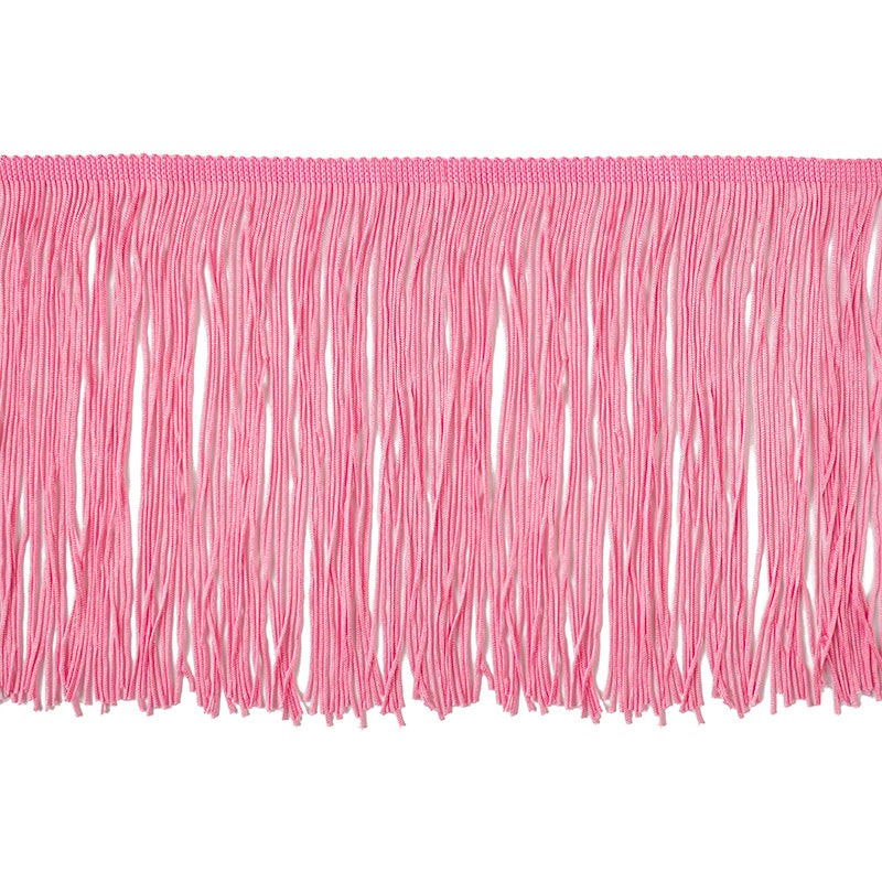 pink fringe garland
