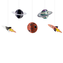 Space Party Hanging Decorations