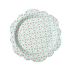 patterned paper plates