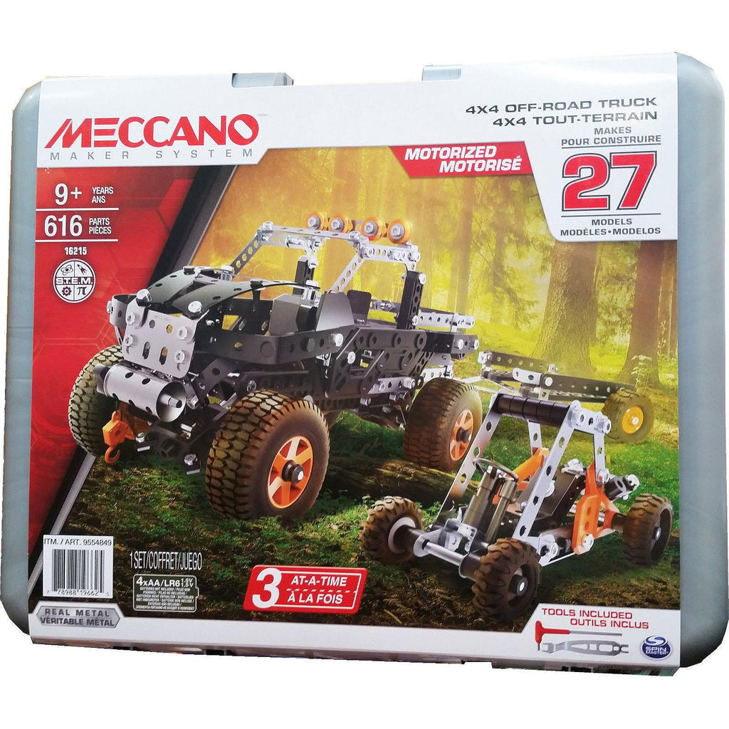 meccano 4x4 off road truck