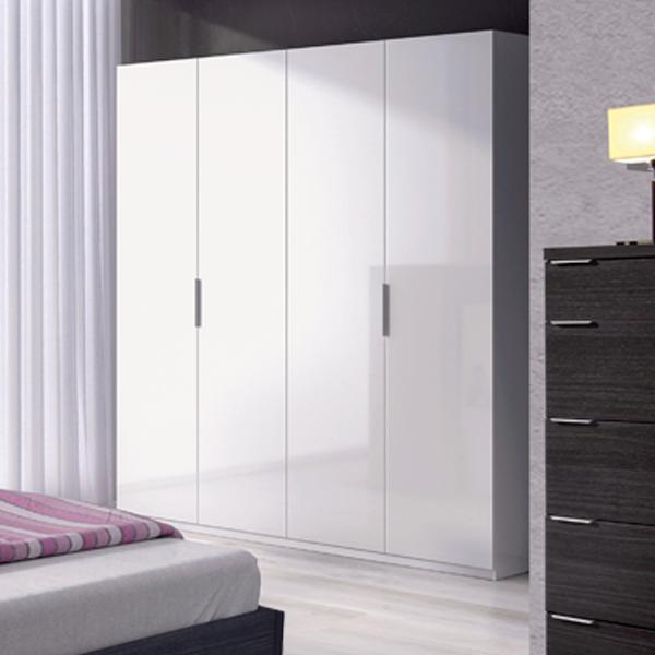 4 door wardrobe designs for bedroom