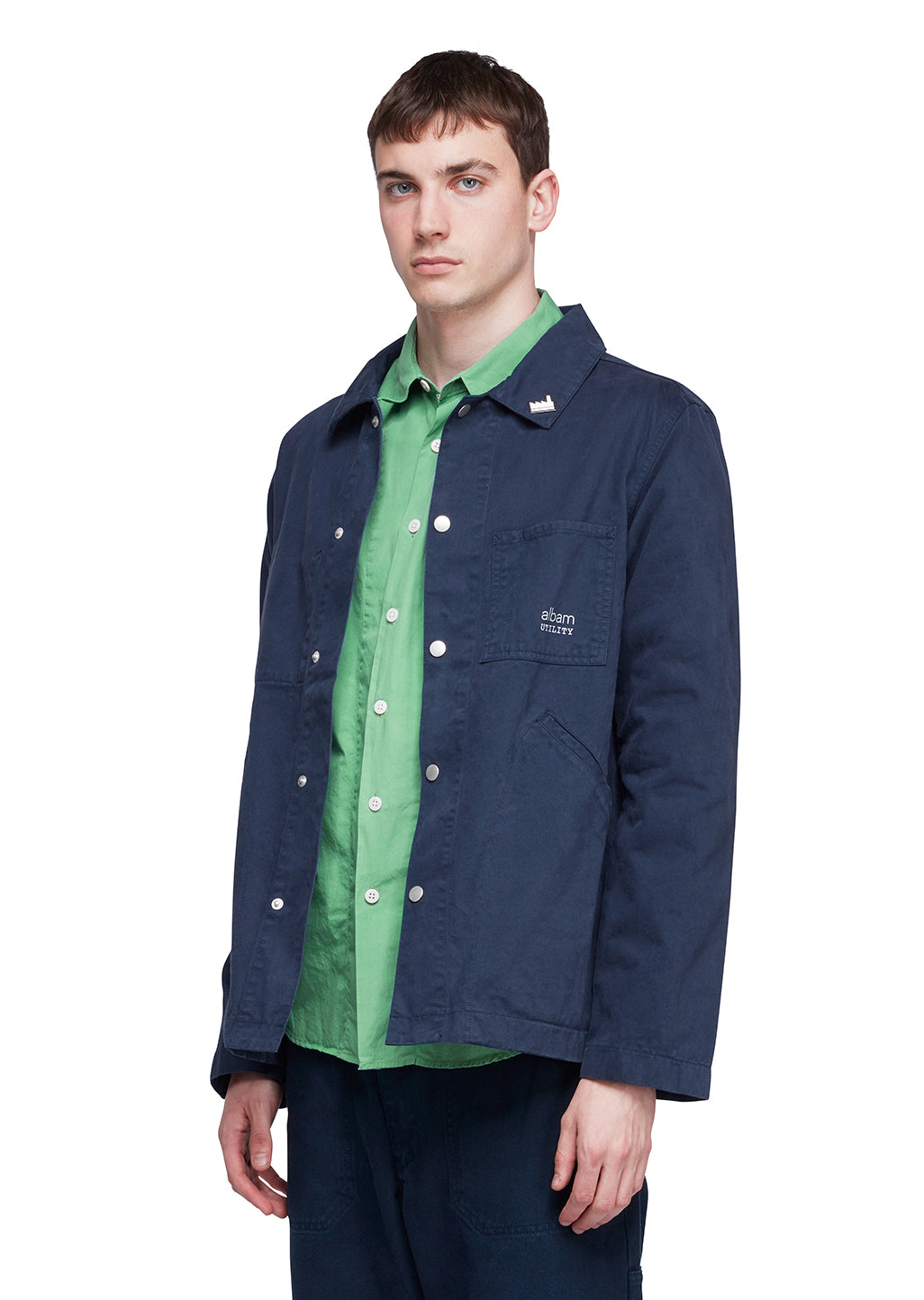 worker jacket navy