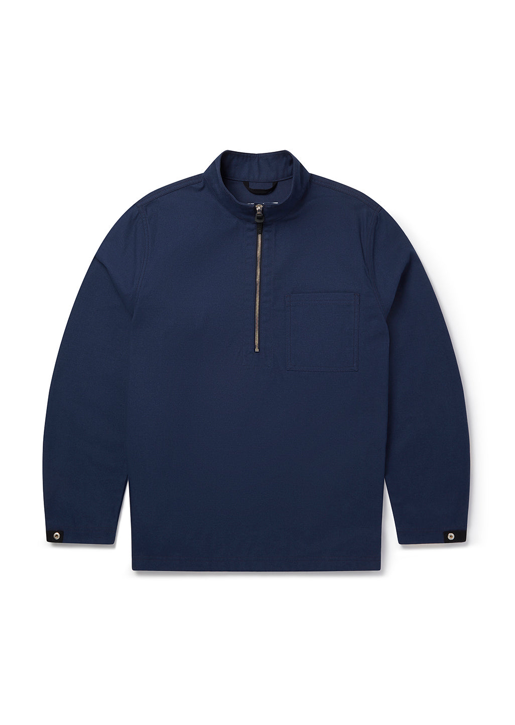 Sanded Canvas Hoy Smock in Navy | albam Clothing