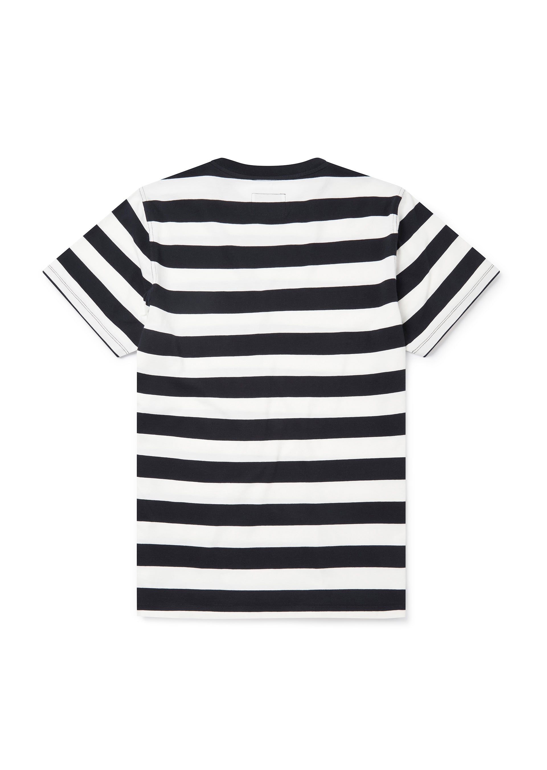 Picasso Stripe T-Shirt in Navy/Off-White | albam Clothing
