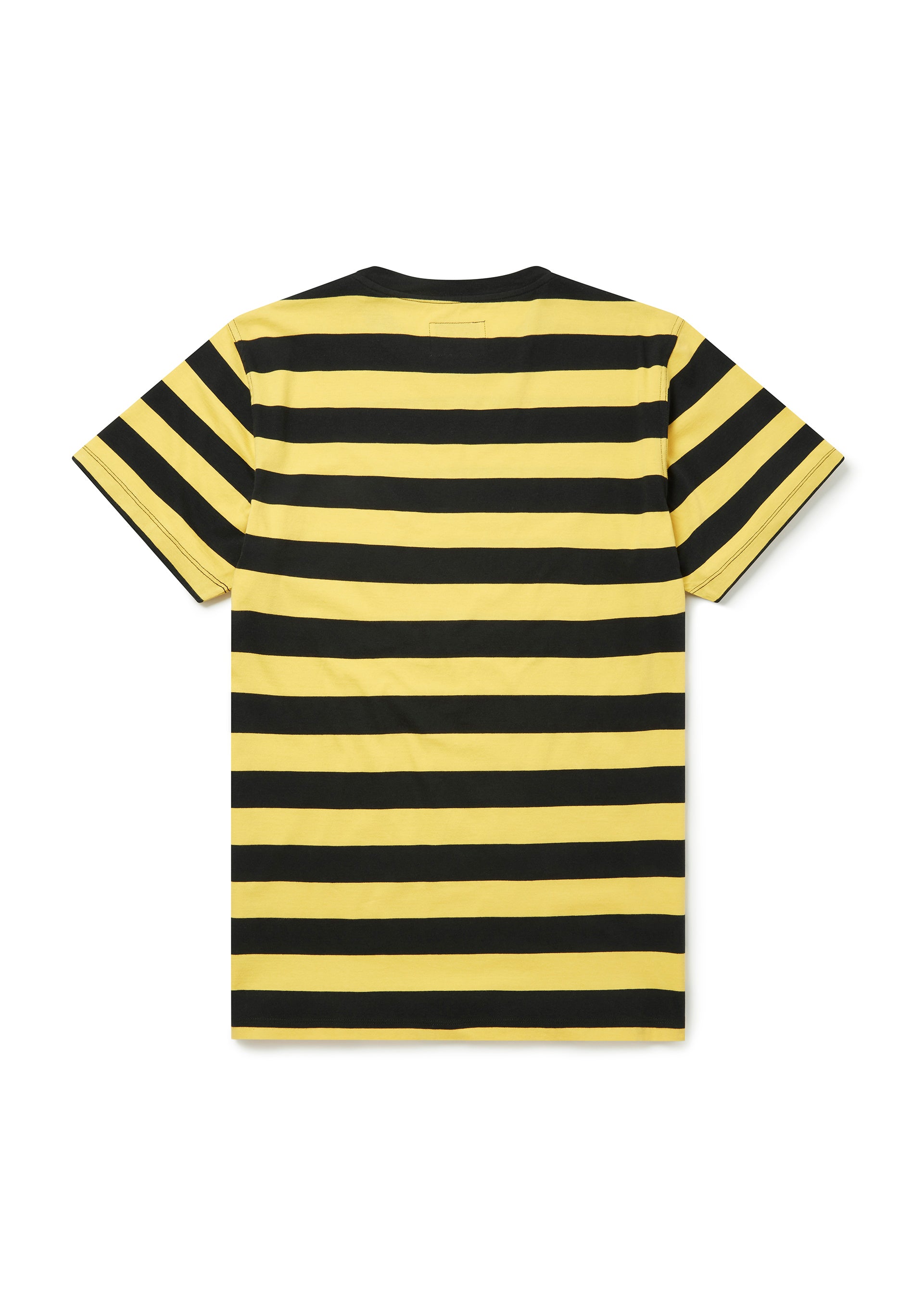 Picasso Stripe T-Shirt in Yellow/Navy | albam Clothing