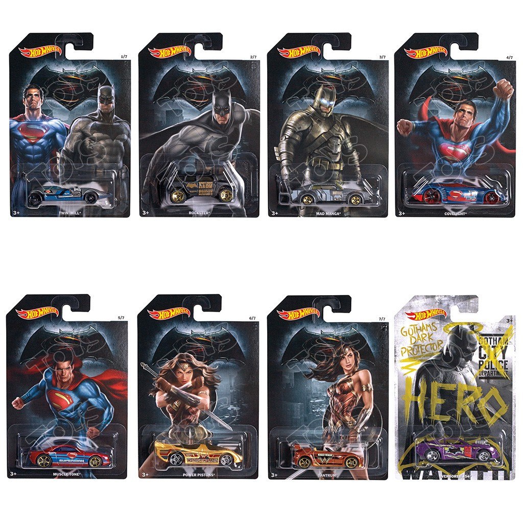 hot wheels batman v superman