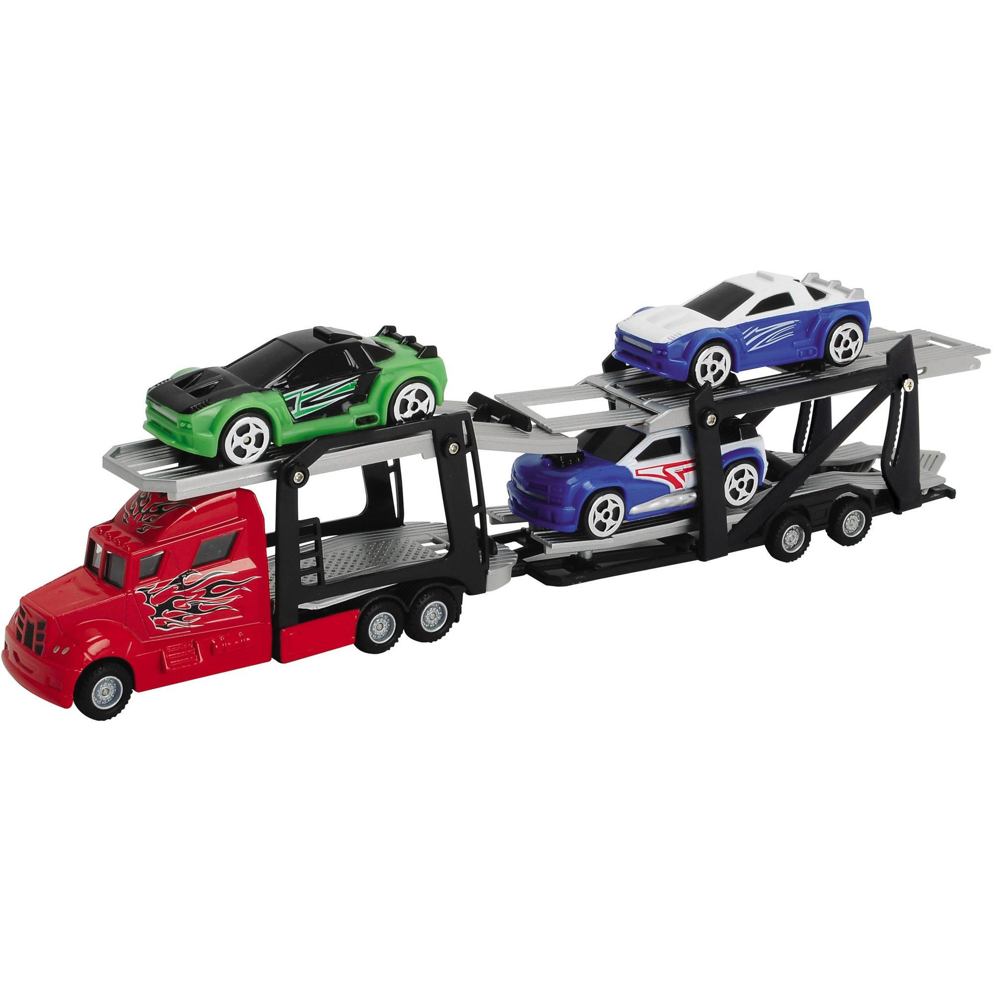 dickie toys car transporter