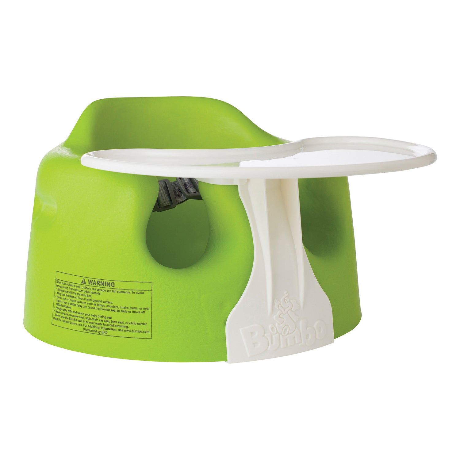 Lime Green Floor Seat Play Tray Combo Set Bumbo Little Whale