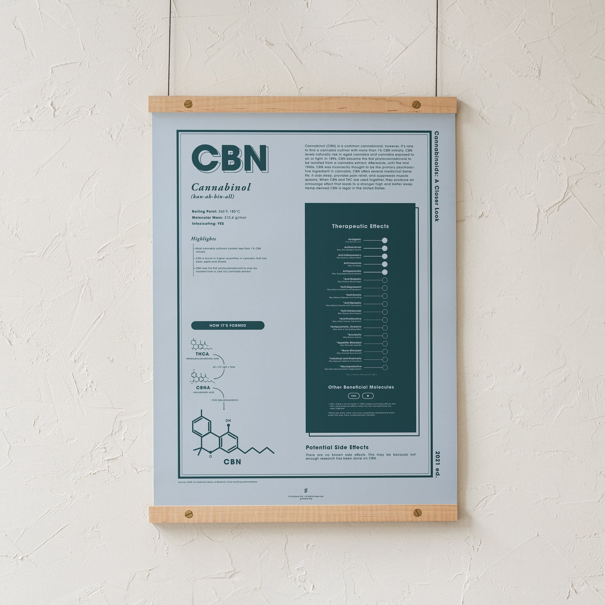 CBN: A Closer Look Print by Goldleaf