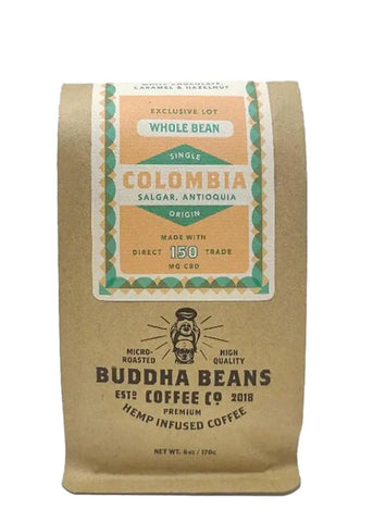 Columbia Coffee with CBD in Every Cup | Buddha Beans Coffee Co