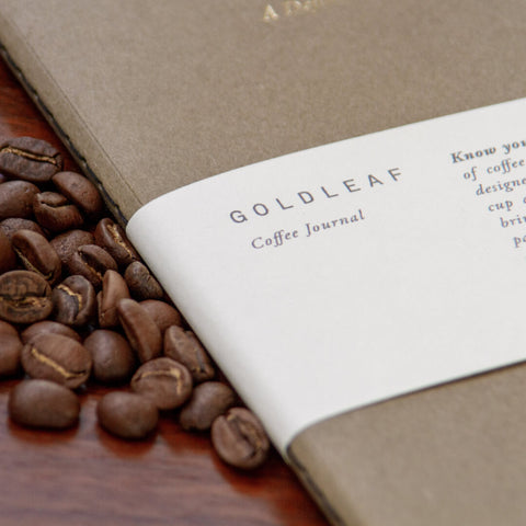 Coffee Journal by Goldleaf