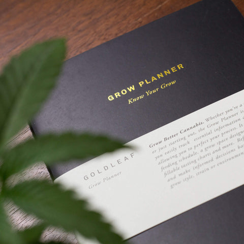 Black colored Grow Planner by Goldleaf