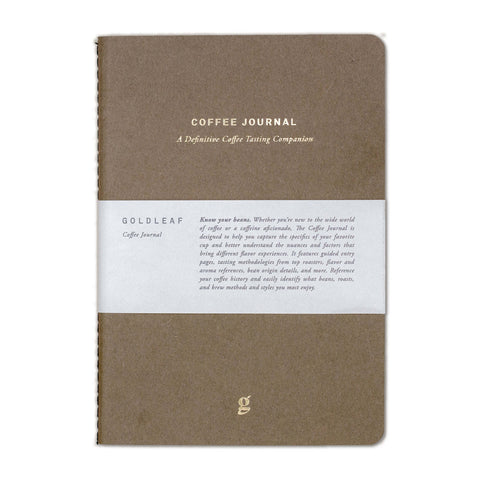 The Coffee Journal | The Best companion for your morning experience | Goldleaf