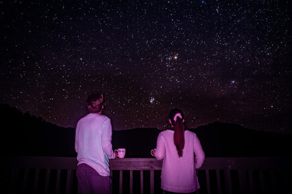 Stargazing with your favorite person with cannabis or cbd  |Goldleaf