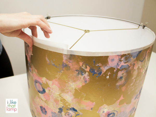 How To Make A Durable Diy Drum Shade With Paper And Adhesive Styrene Makely