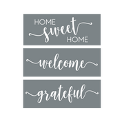 How To Make Farmhouse Style Chalkboard Signs Using Stencils Makely