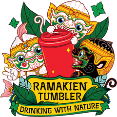 Ramakien Tumbler Drinking with Nature