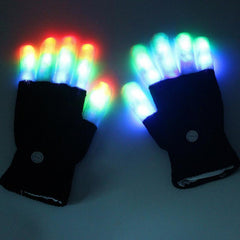 rave LED gloves