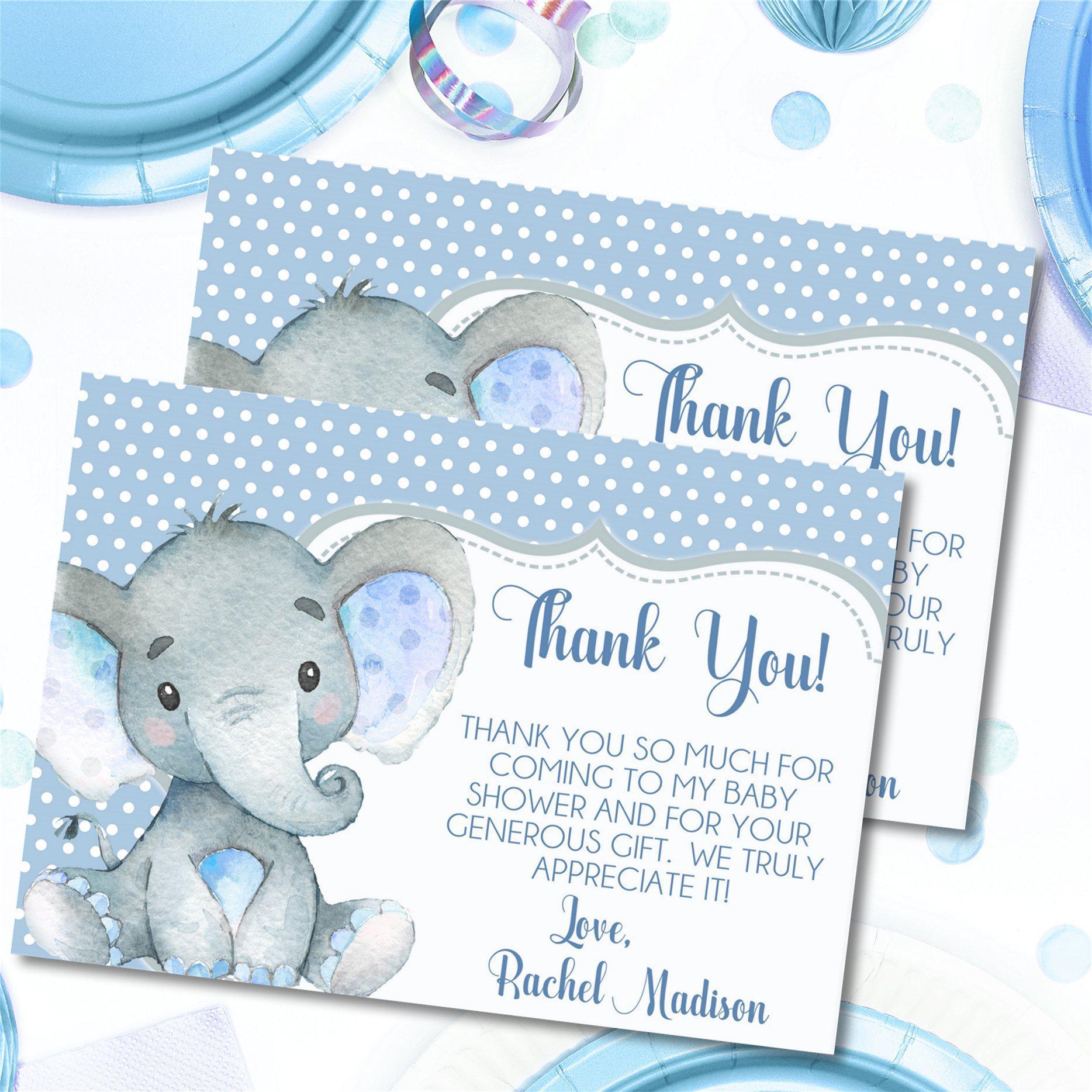 baby shower thank you from unborn baby