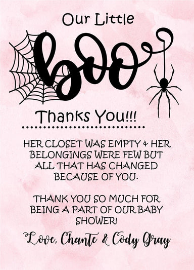 thank you baby shower wording from baby